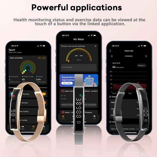 Imagen 2 del producto 2026 nueva moda pulsera inteligente para mujer modo deportivo rastreador de Fitness monitoreo de ritmo cardíaco salud IP68 reloj inteligente impermeable para hombres