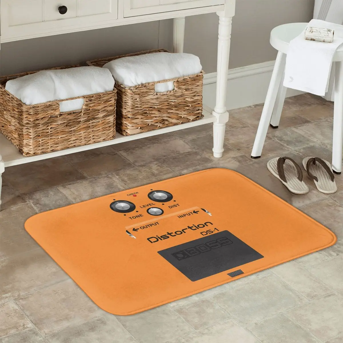 Boss Overdrive Bluesbreaker Guitar Pedal Anti-slip Doormat Floor Mat Carpet Rug for Kitchen Entrance Home Balcony Footpad Mats