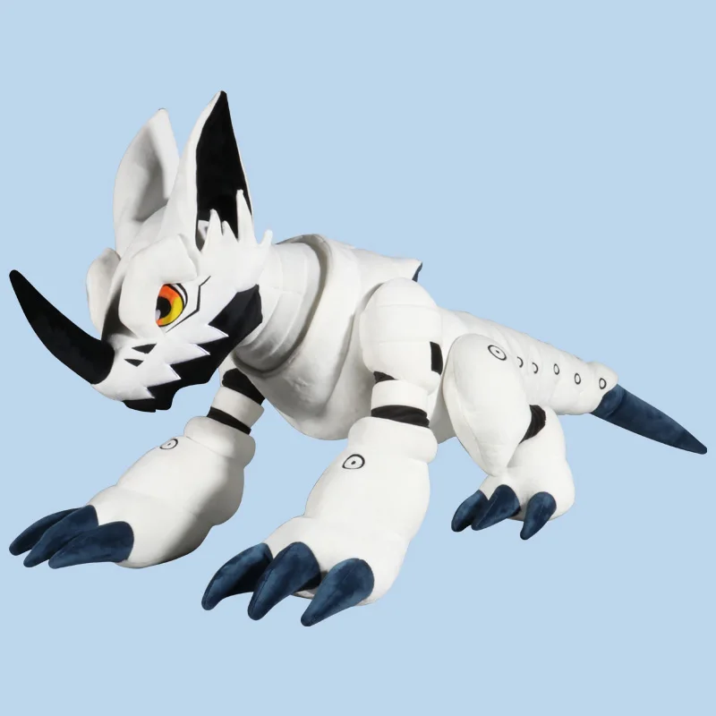 60 سنتيمتر Digimon Hackmon مخصص الحياة حجم أفخم وسادة للجسم رائعة محشوة دمية أنيمي الطرفية لينة تحصيل لعبة هدية #3