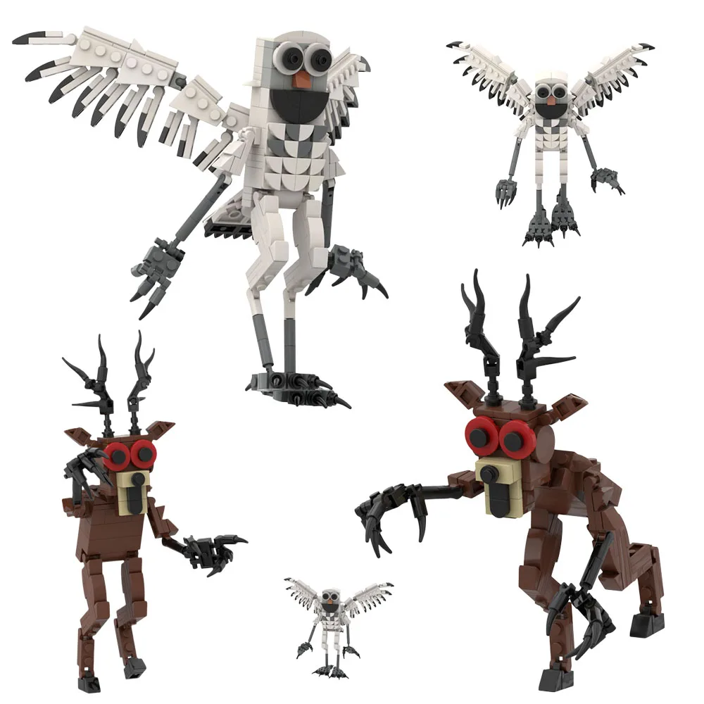 

99 Nights In The Forest Blocks Owl Deer 99 Nights In The Forest Toy Cavw Deer Block Toy At Toys For Kids Halloween Gifts