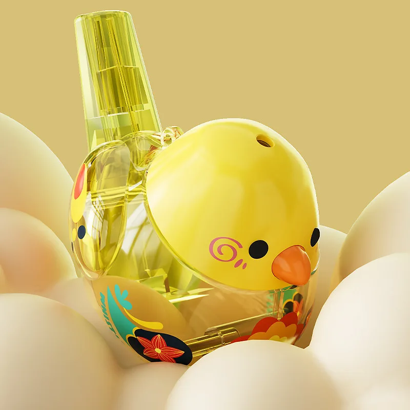 In Stock Water‑Filled Bird Whistle Transparent Musical Toy Change Voice Sound Training Novelty Leisure Trendy Toy Birthday Gifts