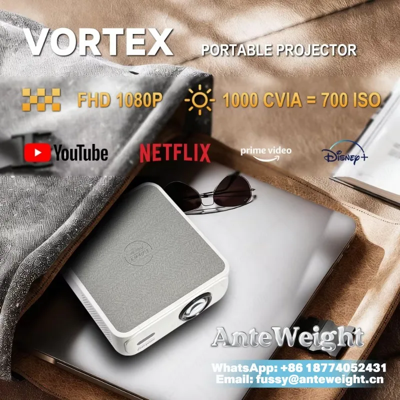 Projecteur 4K Decoding BT WIFI 6 Screen Mirroring 4k 1080P Full hd Projector 4K Smart Android Portable Mini Video Projector
