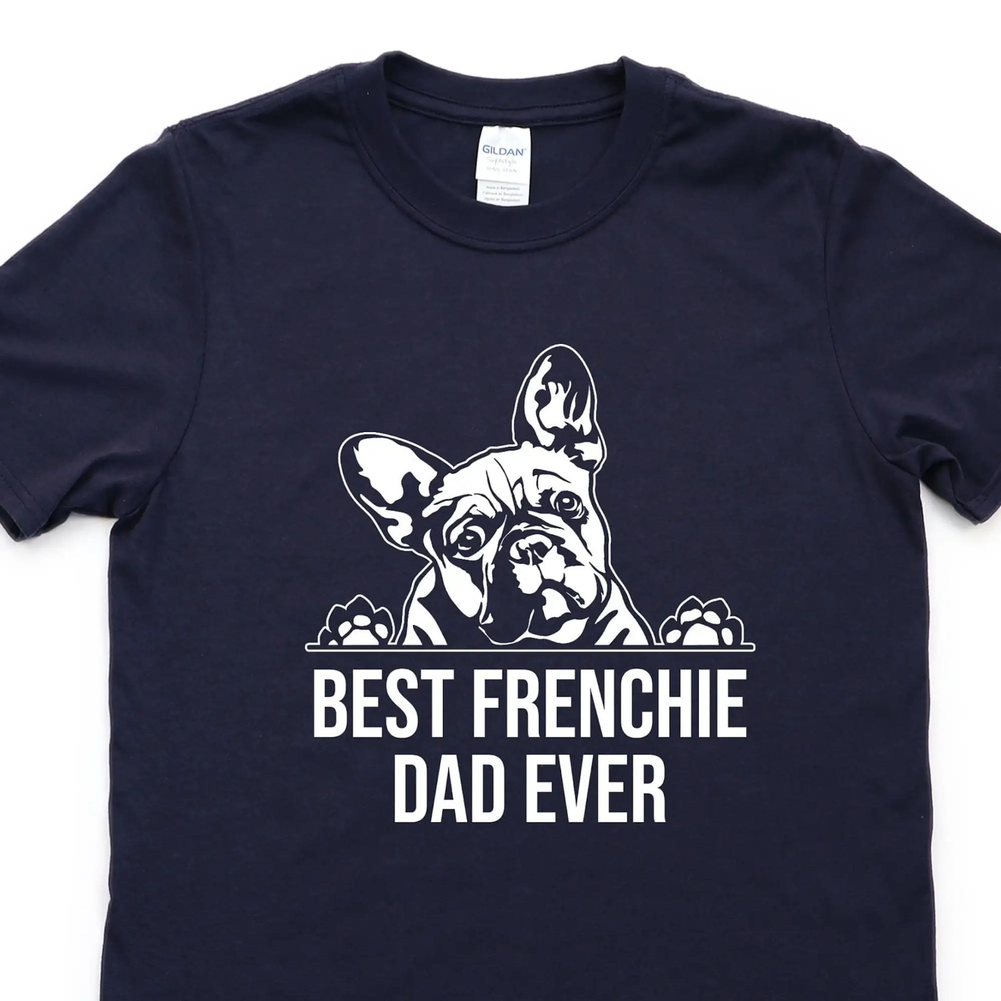 Best frenchie dad ever, frenchie shirt, french bulldog shirt, dog dad shirt, fathers day gift