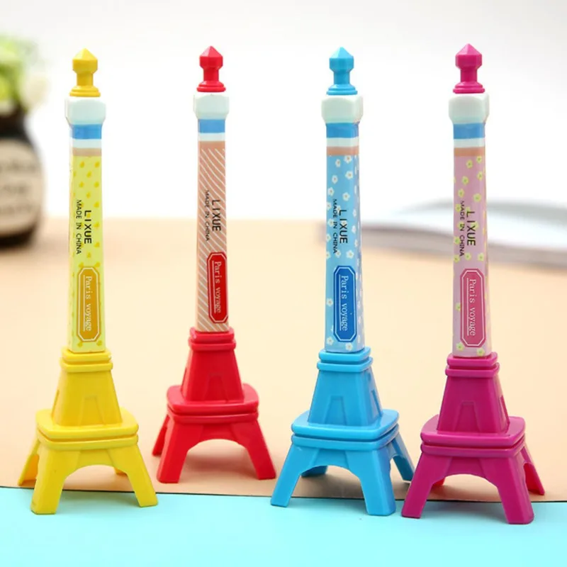 1 Piece Paris Tower Ballpoint Pen France Cute Kawaii School Office Supply Stationery Ellen Brook Creativity Pretty