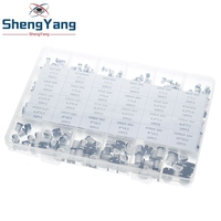 1uF~1000uF 6.3V-50V TZT 400Pcs 24Value SMD Aluminum Electrolytic Capacitors Assortment Kit+ Box