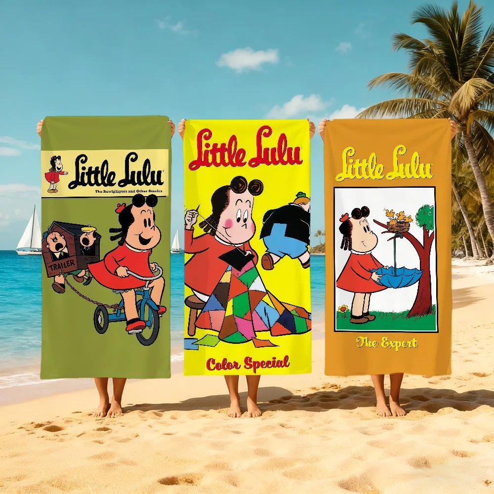 Cartoon The Little L-lulu Towel Beach Quick Dry Soft Pool Towels Gift for Travel Gym Shower Camping sports