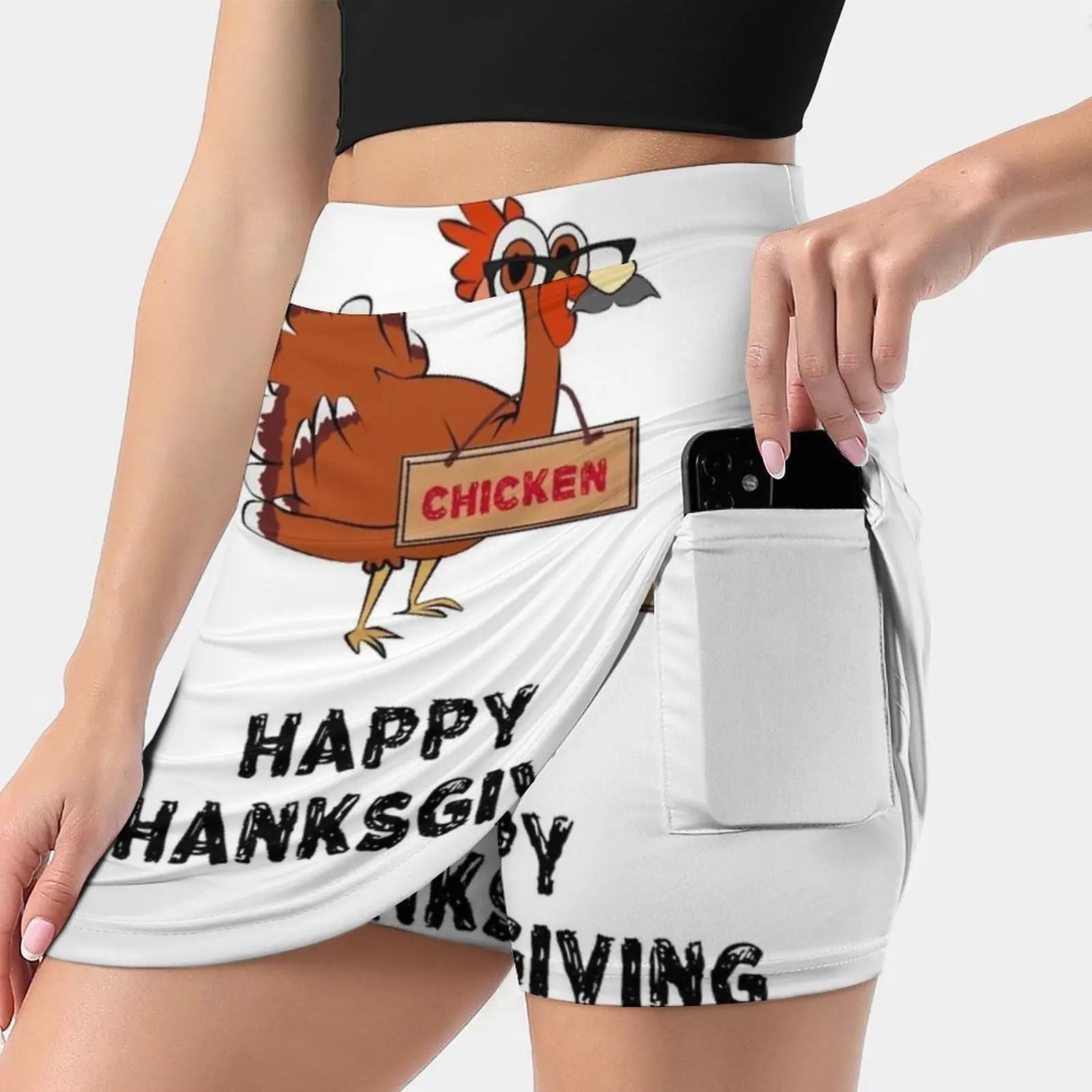 

Thanksgiving 2016 Women's skirt With Hide Pocket Tennis Skirt Golf Skirts Badminton Skirts Running skirts Thanksgiving