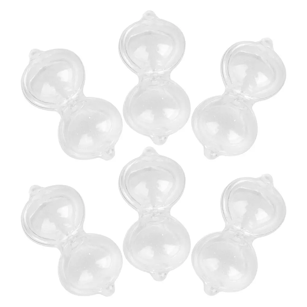 

6pcs Mini Hourglass Portable Plastic Sand For Kids Classroom Decor Fidget Small Hourglass Keychain Backpack Charm Vintage