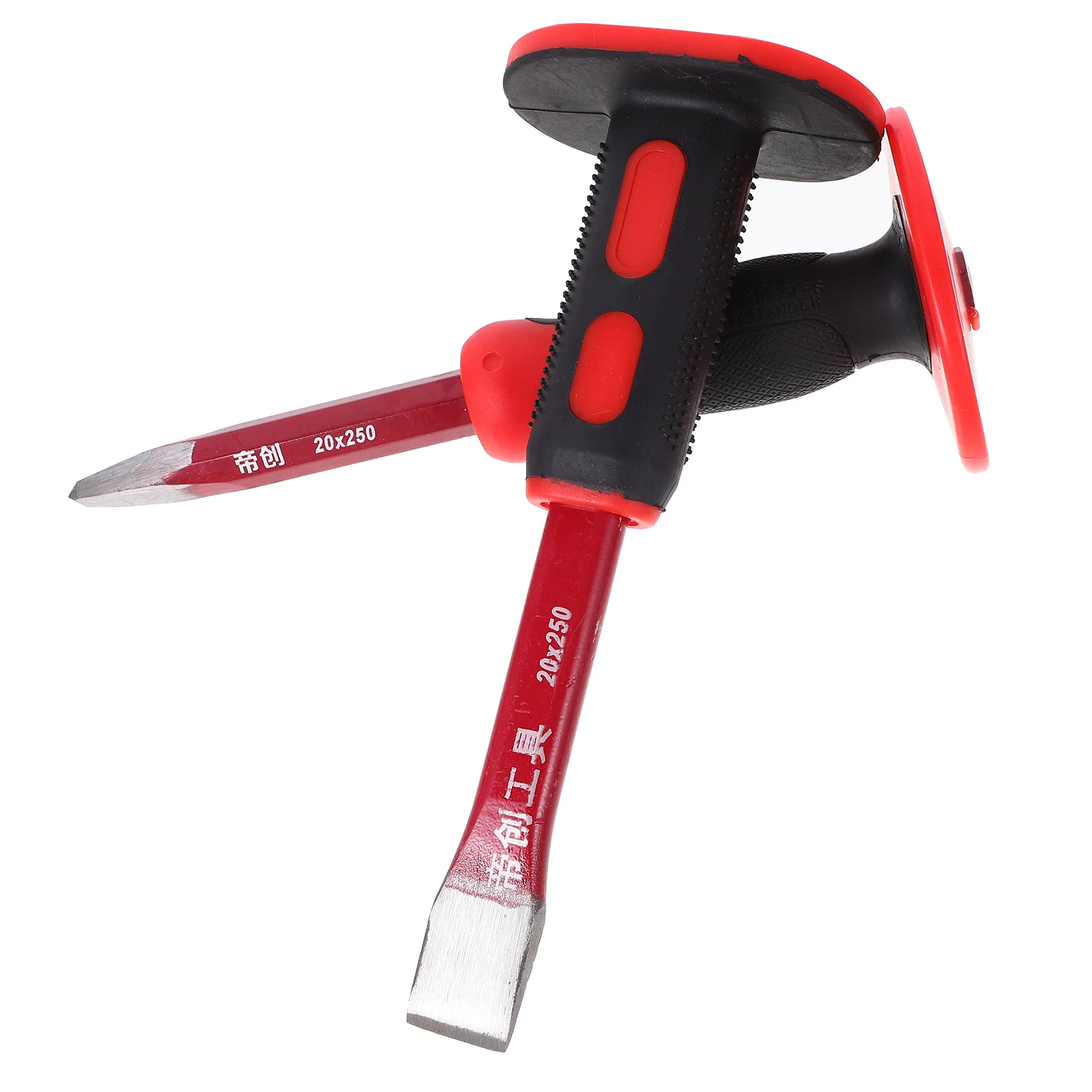 1 مجموعة البناء إزميل إزميل الخرسانة 250 مللي متر المعالجة الحرارية الكروم الفاناديوم الصلب الثقيلة روك أداة مجموعة أدوات نحت الحجر