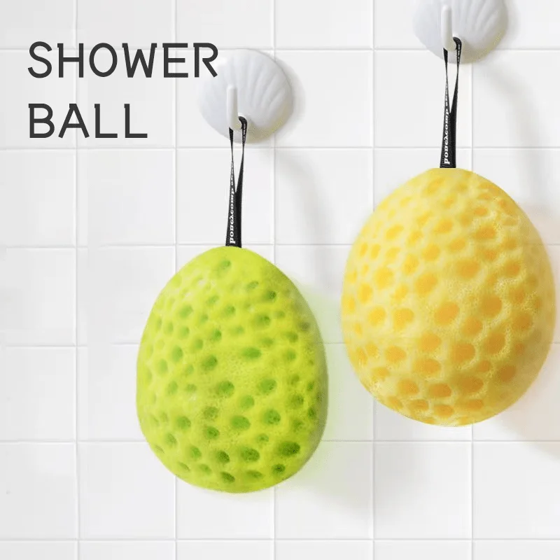 Luxurious Japanese Beehive Bath Sponge: Soft and Absorbent for A Relaxing Shower Experience - Made with Natural Magic Essence