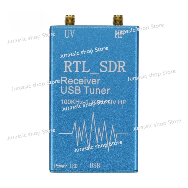 

820T/820T2 For RTL SDR Receiver USB Tuner 100KHz-1.7GHz UV HF RTL2832U + R820T2 For Radio Communications
