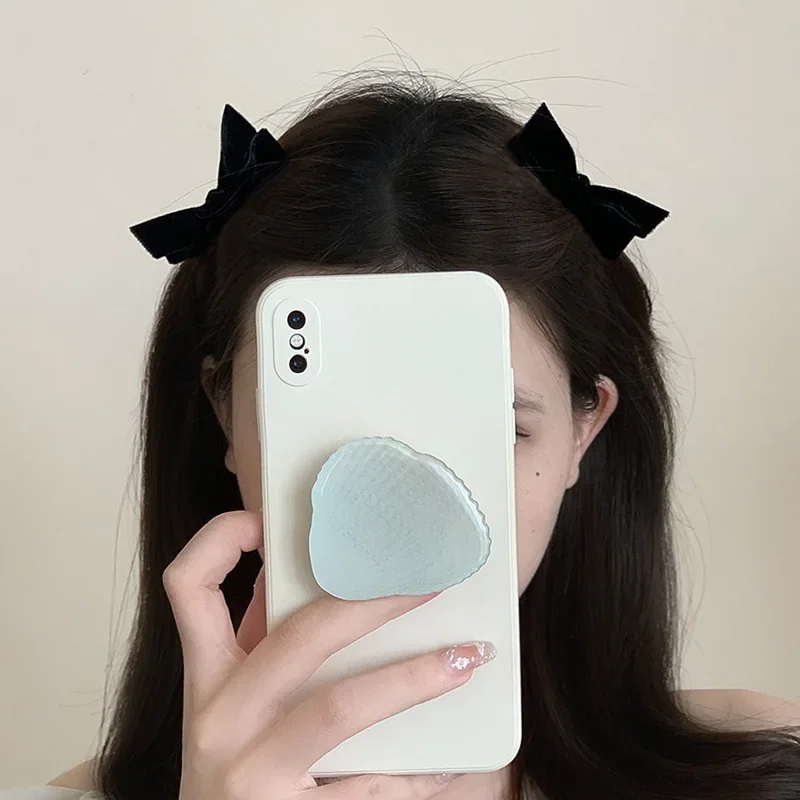 2pcs Black White Ribbon Hair Clips Vintage Bowknot Side Hairpin Cute Girl Barrettes Fashion Headdress Hair Accessories for Women