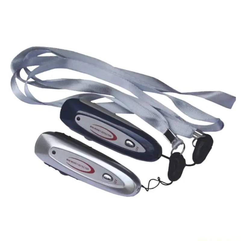 Money Checker Pen Marker Fake Bill Detector Pen with LED Light Easy to Check Cash Detector Fraudulent Verification
