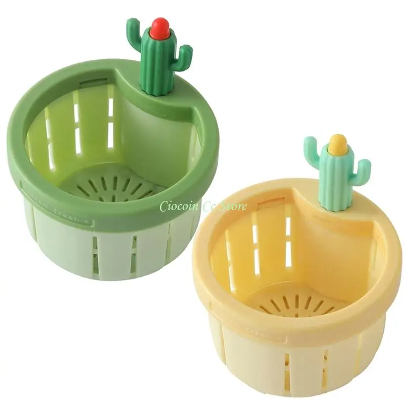 X90F 2Pcs Press Release Draining Basket Waste Catcher Replacement Sink Draining Basket Filter Universals Sink Accessory