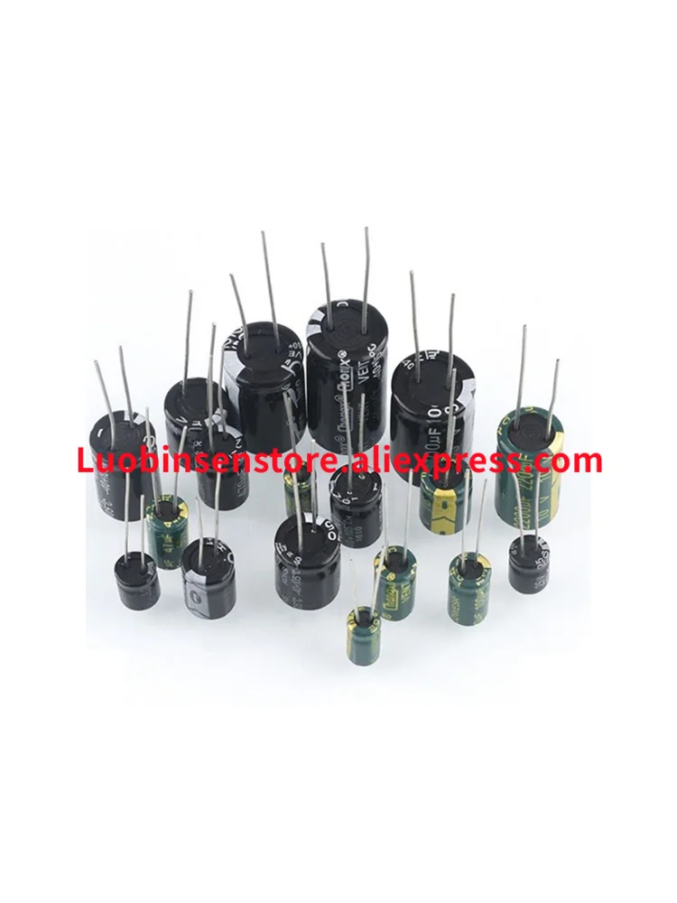 2-50PCS 400V 450V High Frequency Low ESR Aluminum Capacitor 100UF 120UF 150UF 180UF 220UF 8*12MM 10*13MM 16*25MM 18*30MM NEW