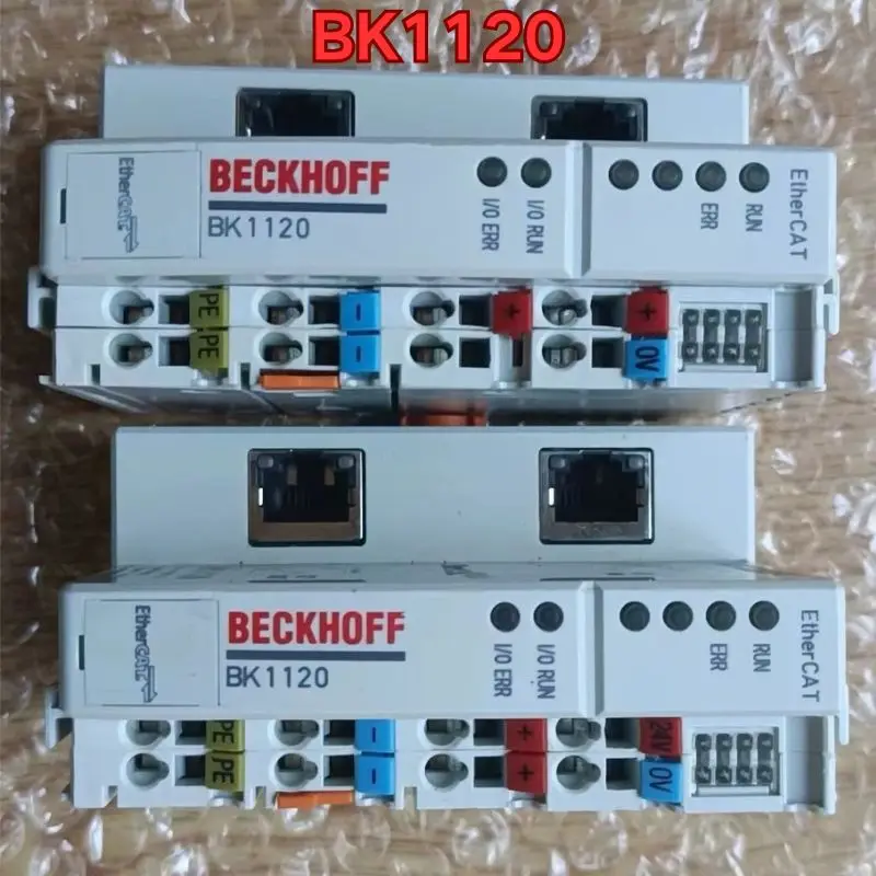 

Second-hand PLC module BK1120 function test is normal