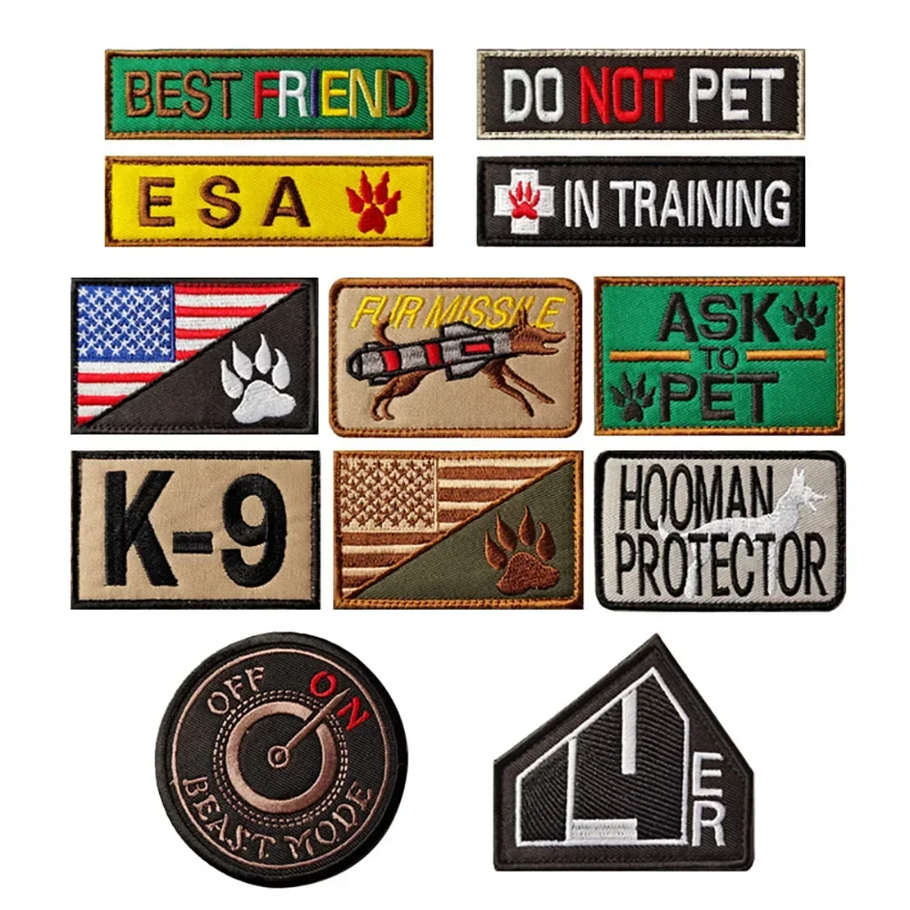 K9 Army Dog Embroid… - image
