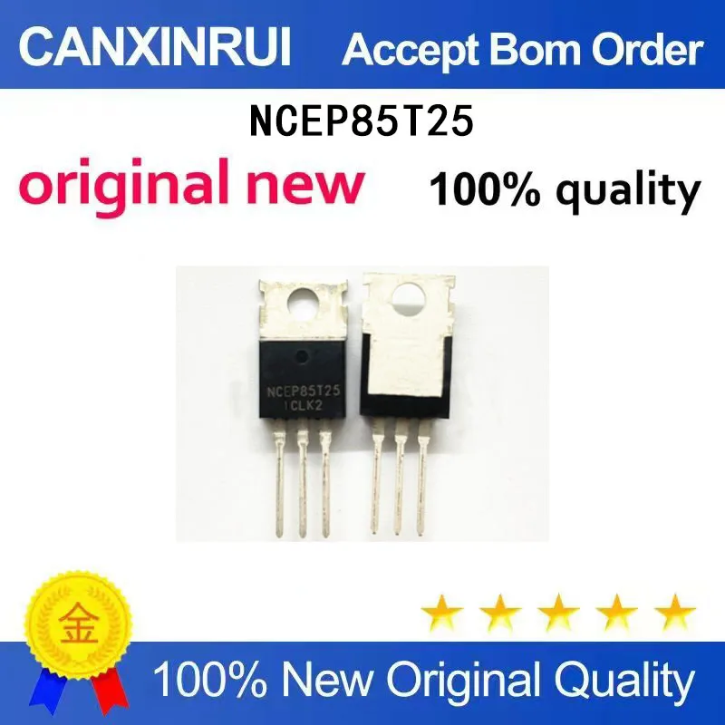 

(5-100 Pieces) Brand new original NCEP85T25 TO-220 direct insertion MOSFET 85V 250A spot chip