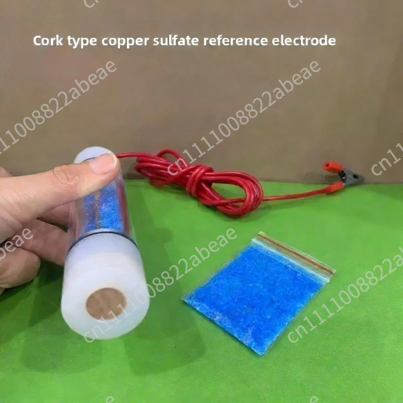 1 Pcs Copper Sulfate Reference Electrode / Copper Sulfate Electrode Corrosion Potential Reference Electrode