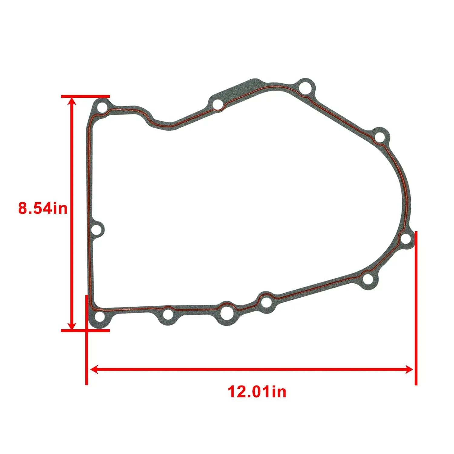 24-041-66-S Oil Pan Gasket with 24 153 08-S O-Ring Kit for Kohler CH20 CH220 CV740 Command PRO Twin Engine Replaced 24 041 54-S