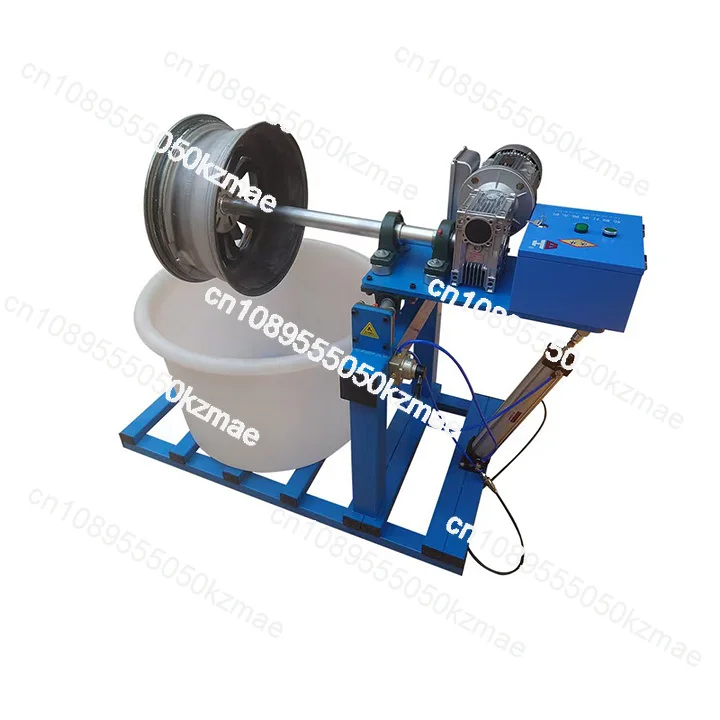 Fully Automatic Aluminum Alloy Wheel Refurbishment Machine | For Polishing & Grinding, Automobile Wheel Use