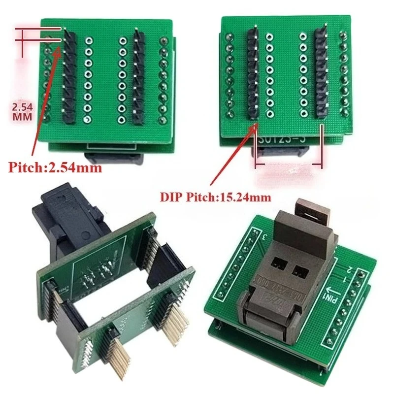 1PCS SOT23 Series Test Stand SOT23-3 5 6L IC Chip Aging Test Stand Burn Stand Body Width 1.4/1.7MM