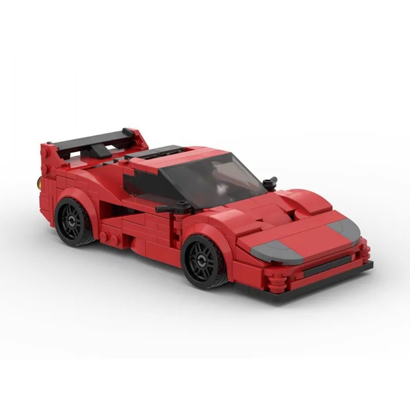 

Urban Speed MOC Building Car Model F40 LM 8 Cell Vehicle Assembly Male Toy Construction Blocks