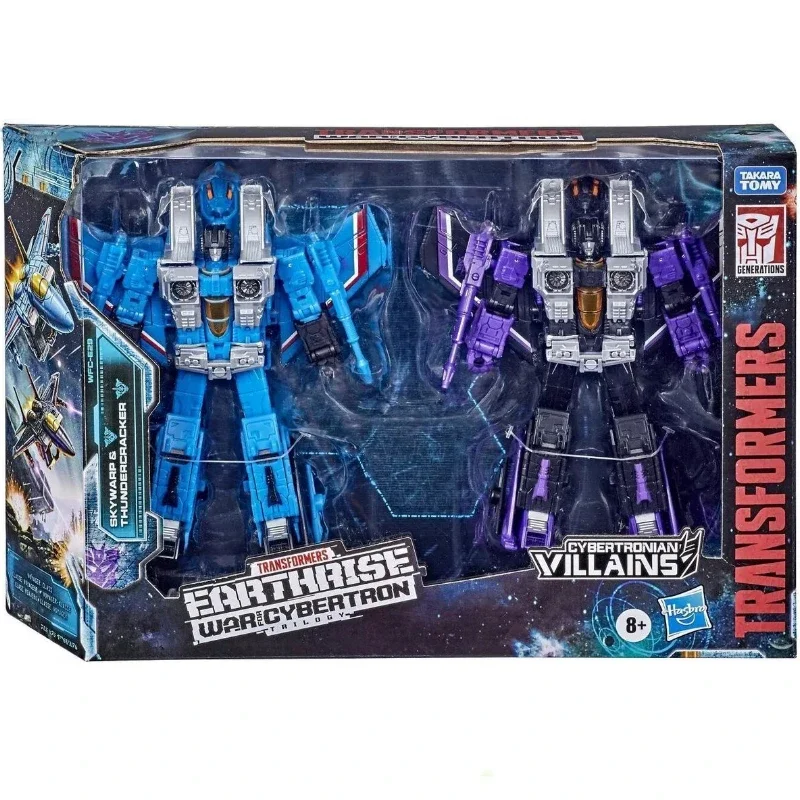 In Stock Takara Tomy Transformers G Series Earthrise Channel Limited Cybertron Villains WFC-E29 Skywarp & Shocking Thunder Robot