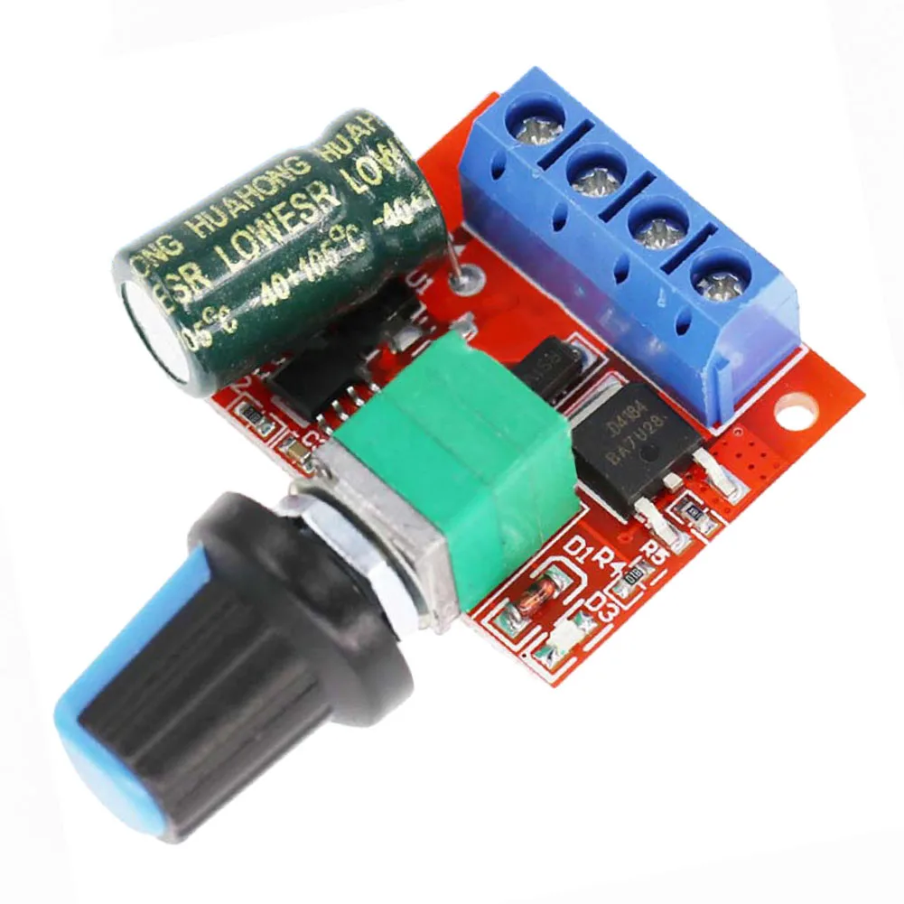 Affordable Brand New Speed Controller Module 1 Pcs 20khz 5A 7uA Standby Adjustable Automatic Disconnection PWM