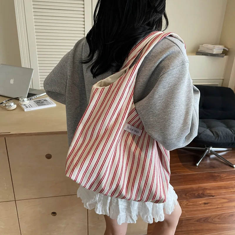 

2025 Korean Lazy Style Tote Bag, Lightweight & Spacious for Students