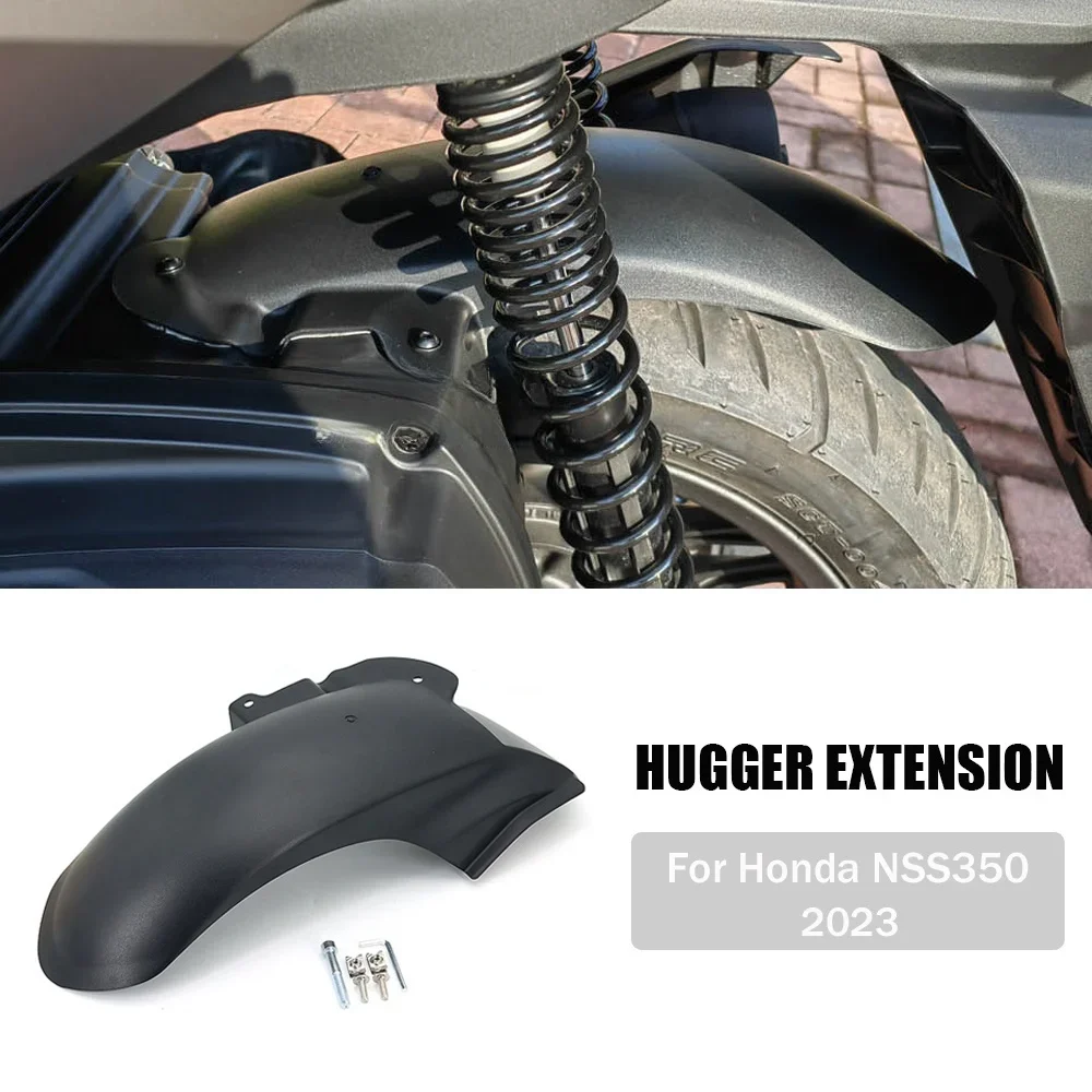 For Honda NSS350 NSS 350 NEW Motorcycle Accessories Rear Wheel Extended Fender Splash Protector Rear Tire Extension Mudguard