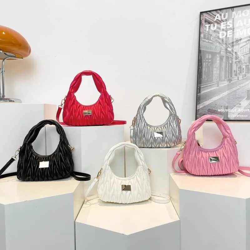 

Stylish Professional Shoulder Bag for Women Daily Office with Suede Material Multiple Compartments Soft Surface Trendy Look