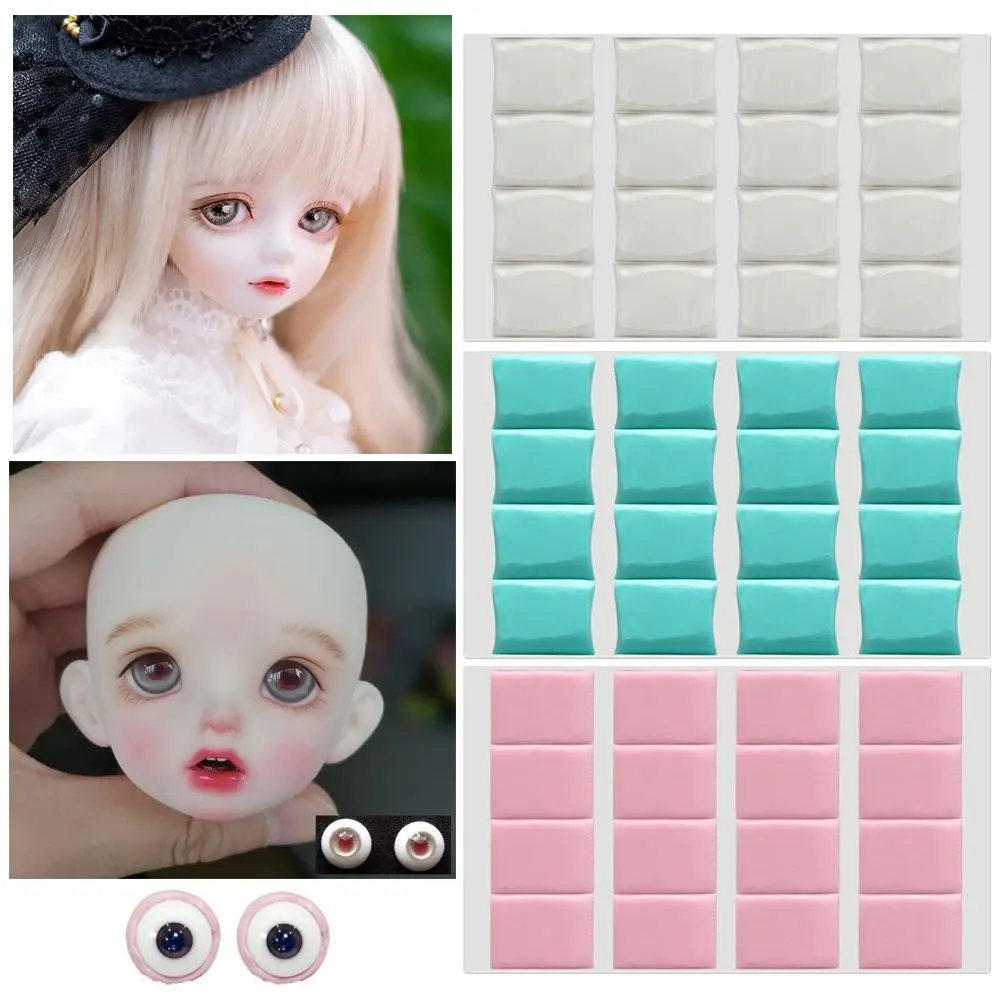 3 Colors Kids Gift Toys Accessories Educational 1/6 Dolls Accessories DIY Handwork Plasticine Clay Eyes Doll Eye Mud