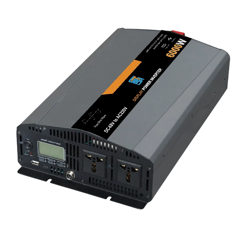 Low Frequency 1Kw 2Kw 3Kw 4Kw 5Kw 6Kw Dc 12v 24v 48v to Ac 110v 220v 230v Off Grid Pure Sine Wave Charger Solar Power Inverter - view 2
