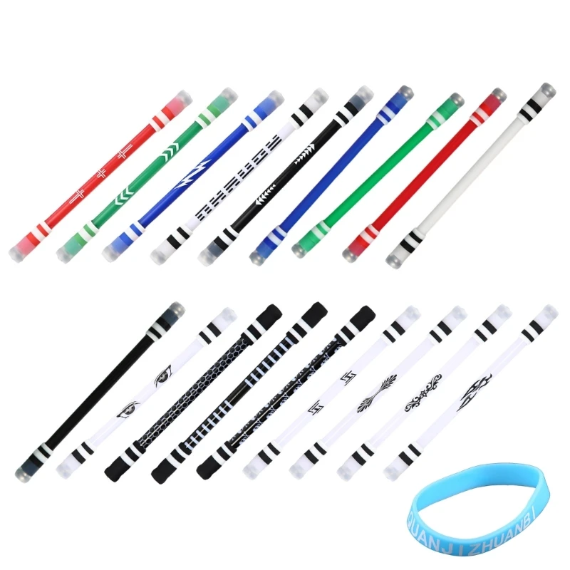 Beginner Spinning Pen Rolling Pen Portable for Kids Practice Finger Flexibility Xmas Halloween Birthday Gift Supplies