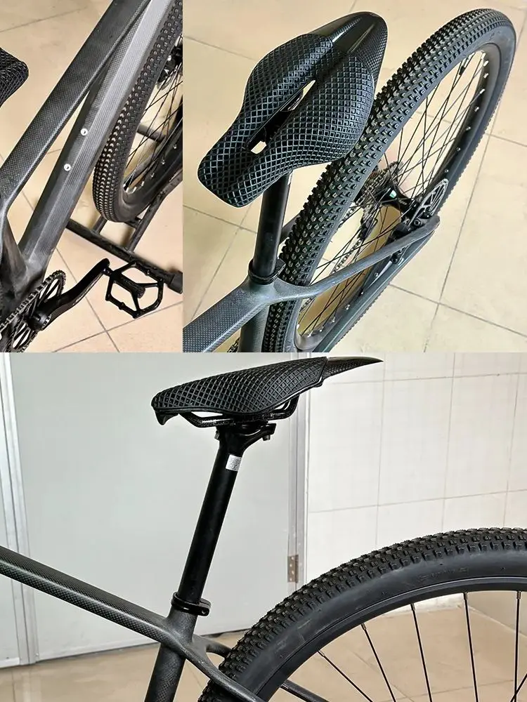 AliExpress BALUGOE MTB Bicycle Saddle TT Time Trial Cycling Saddle Seat Sans Seat Triathlon Tri Road Bike Fixed Tooth Bicycle 3D Printing Saddle