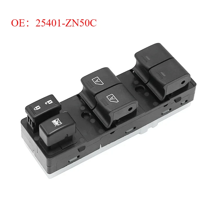 

For 2007-2012 Nissan Altima Infiniti EX35 EX37 25401ZN50C 25401-ZN50C LHD Front Left Side Car Power Window Control Switch