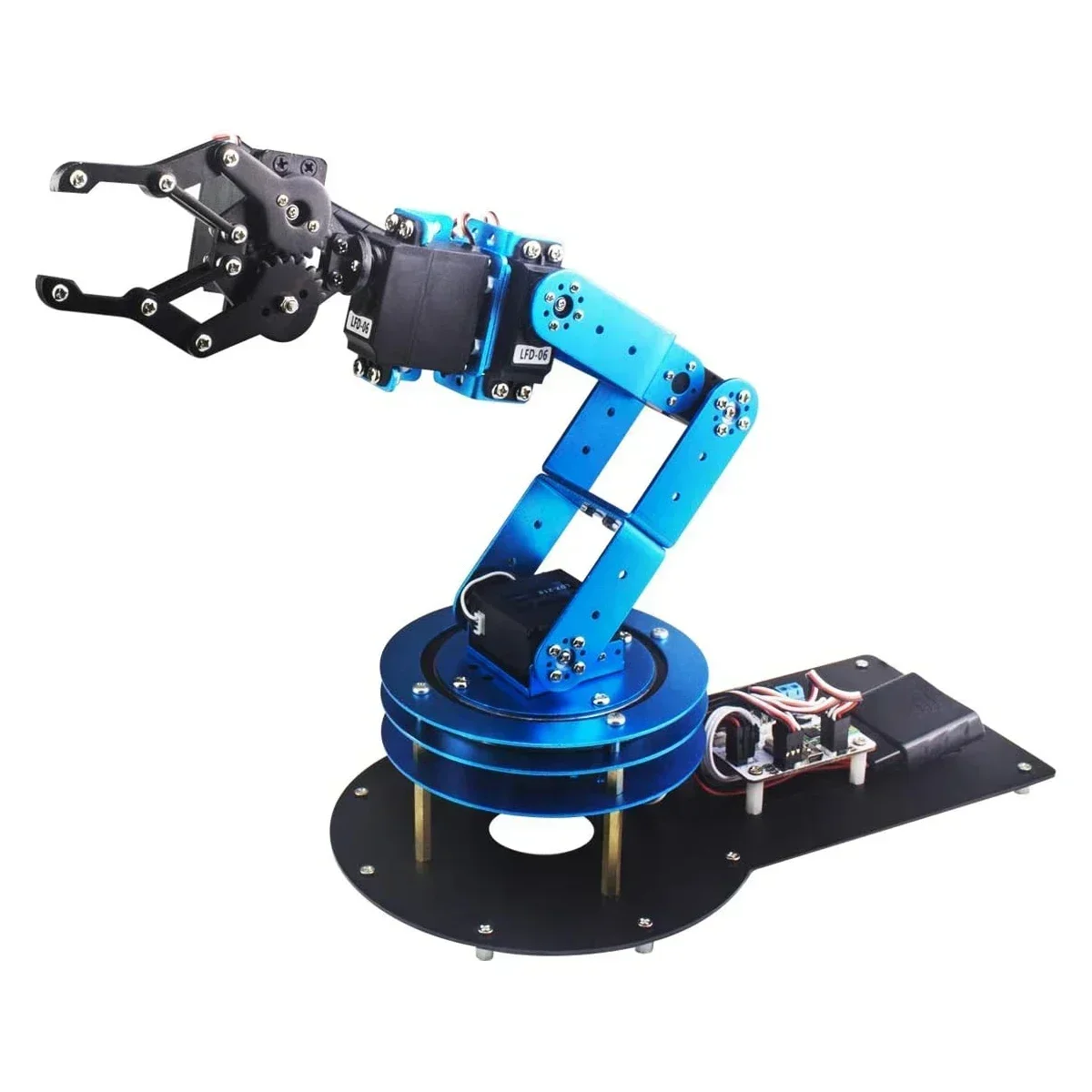 New in stock Hiwonder LeArm 6DOF DIY App Control Small Desktop Robot Arm Kit Educational Programmable Robotic Kits for