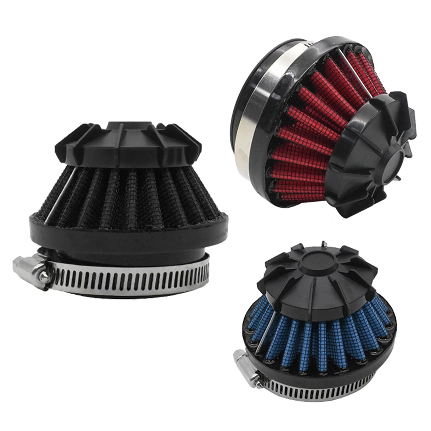 

Universal modified motorcycle engine filter mushroom head intake air filter 4-in-1 caliber 35mm