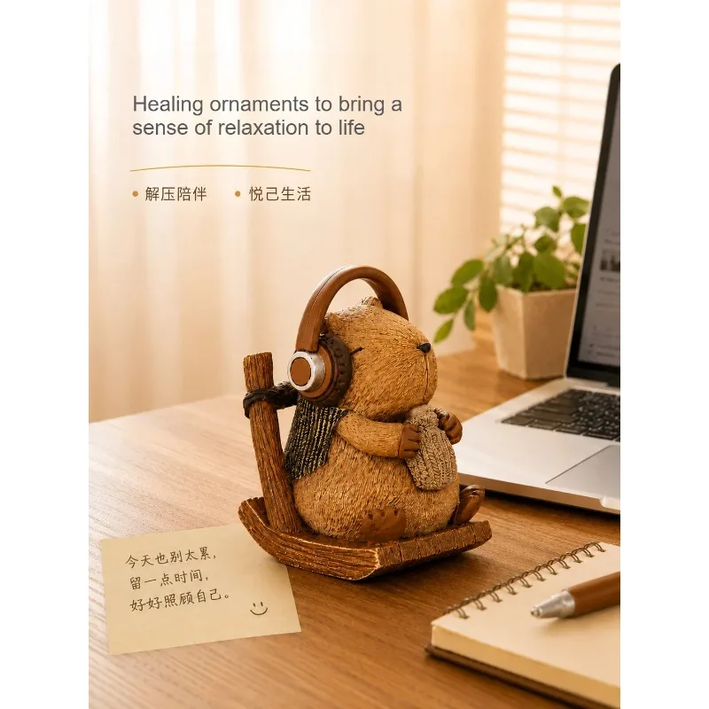 Healing system decompression desktop ornament office station emotional stability artifact girlfriend birthday gift
