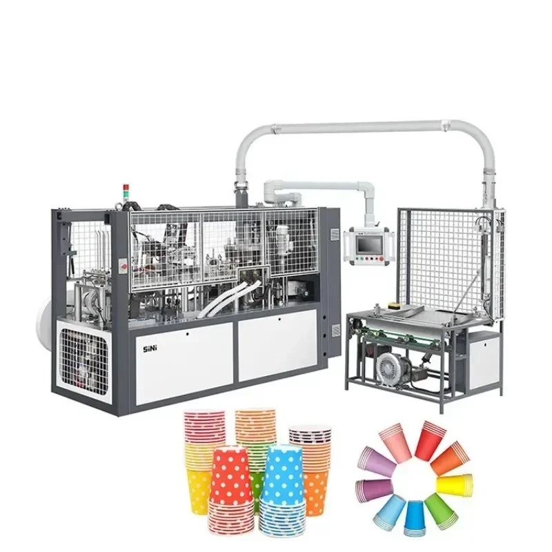 Fully Automatic Coffee Paper Cup Making Machine To Make Disposable Paper Cup Product Line Factory For Sale