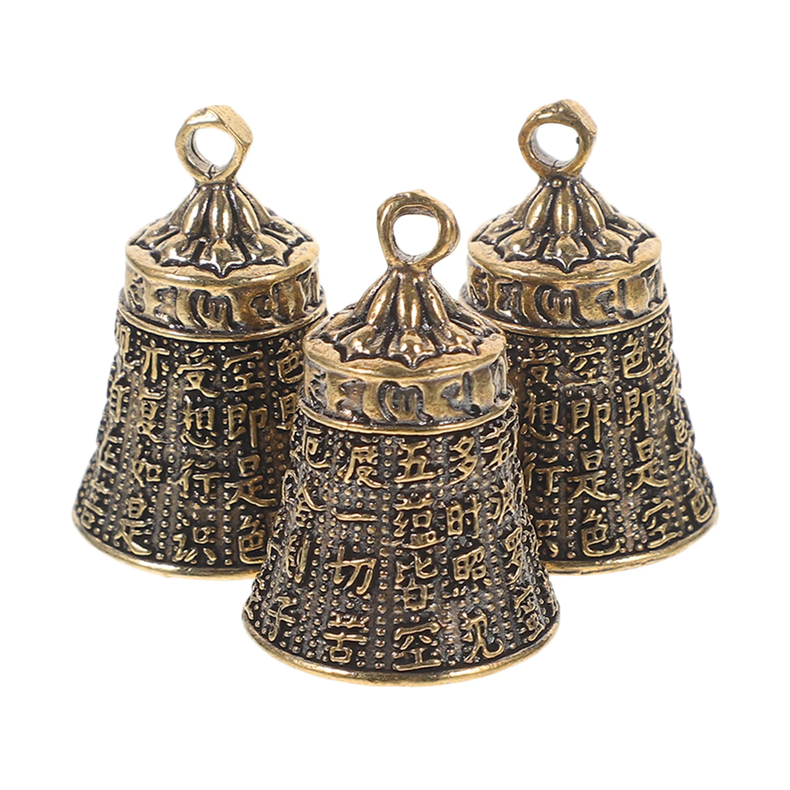 3 Pcs Party Favors Key Chain Pendant Set Brass Keyring Delicate Keychains Football Nice