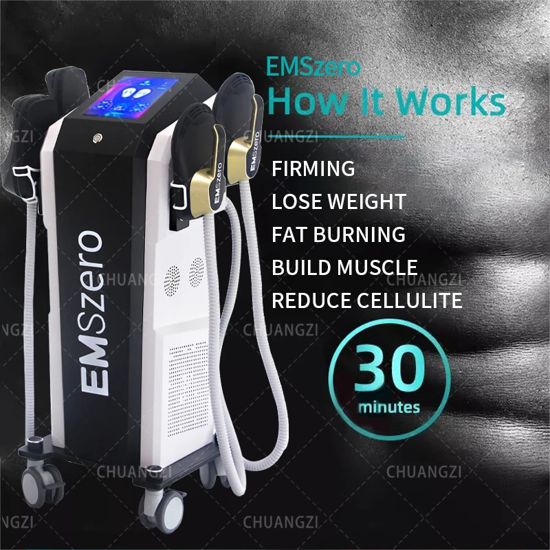 

2025 Powerful EMS Body Sculpting 6500W 15 Tesla Emszero HI-EMT Electromagnetic Sculpt Muscle Building Machine