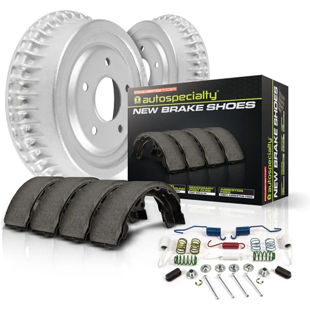

Power Stop KOE15300DK Autospecialty Rear Replacement Brake Kit-OE Brake Drums & Brake Shoes or 1992-2001 Cheee | 1991-1995 1996