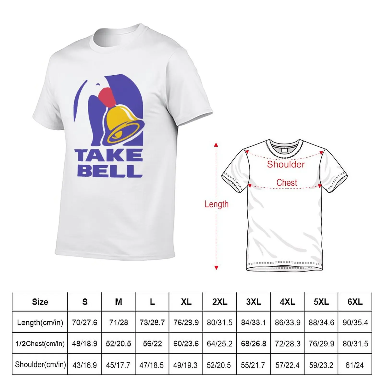 New Goose TAKE BELL Taco Bell Goose Meme Illustration T-Shirt Short sleeve tee T-shirt short mens graphic t-shirts big and tall