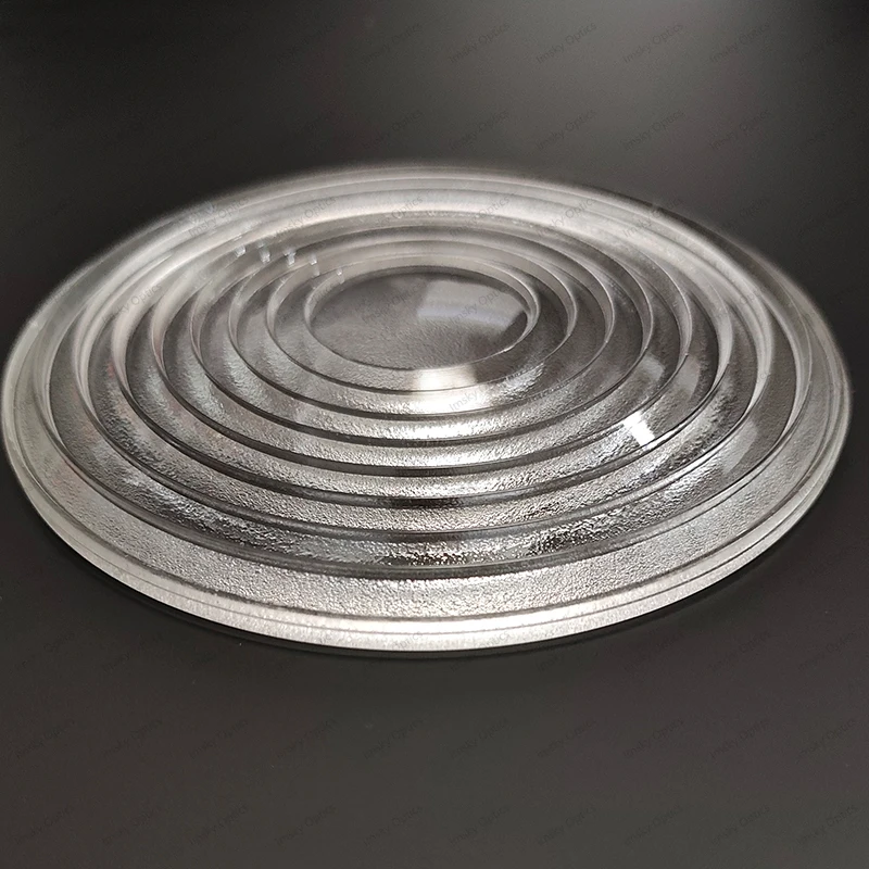 Diameter 50mm 80mm 110mm 112mm 120mm 130mm 150mm kaca Fresnel lensa tinggi borosilikat lampu sorot lensa