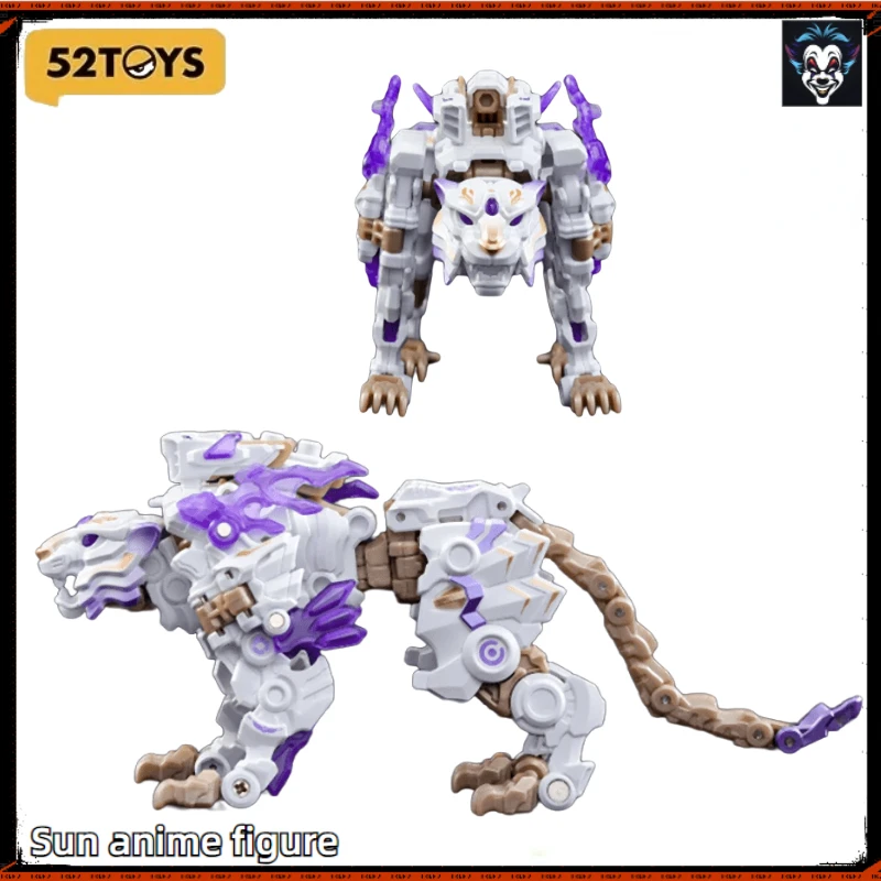 In stock 52TOYS INFINITYBOX IB-03 BAIHU Tiger Deformation Robot Converting in Mecha and Cube Action Figure toys gift