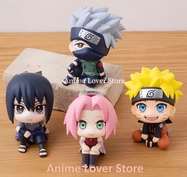 MegaHouse Original Naruto Look Up Uzumaki Naruto Hatake Kakashi Haruno Sakura Uchiha Sasuke Gaara Deidara Sasori Anime Figures