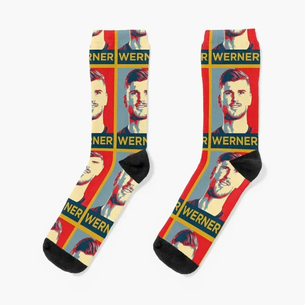 

Timo Werner Artwork Socks Stockings funny gifts Rugby Socks Ladies Men's