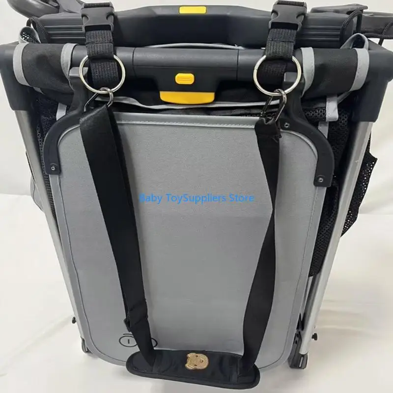 خطاف ملحق لعربات الأطفال من البوليستر المتين R1WF لتنظيم عربة الأطفال وسلامتها